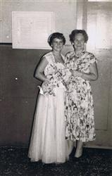 Joan & Coral Thoroughgood, 1955