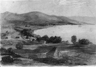 Port Lincon from Kirton Point, 1842